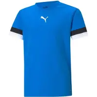 Puma Funktionstopp 'TeamRISE' royalblå / svart / vit