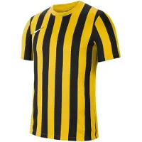 Nike Matchtröja DF Striped Division IV - Gul/Svart/Vit, storlek Small