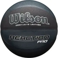 Wilson Reaction Pro Shadow, Svart, Läder, Inomhus & utomhus, Monokromatiskt, NCAA, Komposit