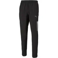 Puma Sportbyxa 'TeamLiga' svart / silver