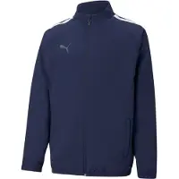 Puma Sportjacka 'Team' mörkblå / vit