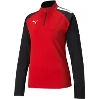 Puma Sport sweatshirt 'TeamLIGA' röd / svart / vit