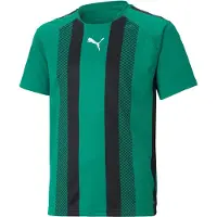 Puma teamLIGA Striped Jersey - Grön/Svart - Barn, storlek 152 cm