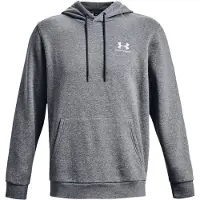 Under Armour Men's UA Essential Fleece Hoodie Pitch Gray