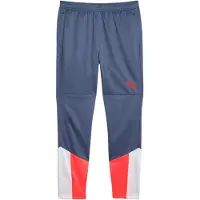 Puma Sportbyxa 'IndividualCUP' duvblå / röd / vit