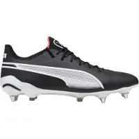 Puma King Ultimate SG Breakthrough - Svart/Vit/Eldorkidé - Soft Ground (SG), storlek 40