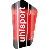 Uhlsport Benskydd Super Lite Plus - Röd/Vit, storlek XX-Small