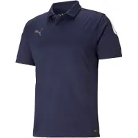 Puma Pique Teamliga Sideline - Navy, storlek Medium