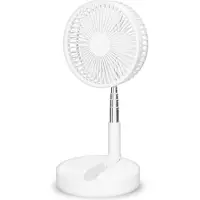 Trebs 99380 bärbar flexibel bord- och 20-cm sockelfläkt