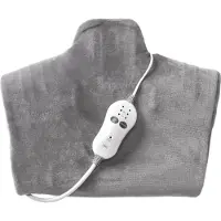 Ginza.se Trebs Elektrisk 2-i-1 värme- och massagedyna Comfortheat Fleece