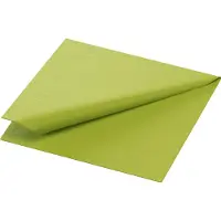 Duniwell - Servett - Storlek 24 x 24 cm - engångsvara - kiwi (paket om 250)