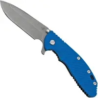 Rick Hinderer Knives Rick Hinderer XM-24 4.0, S45VN Spanto, Battle Blue, Blue G10, pocket knife