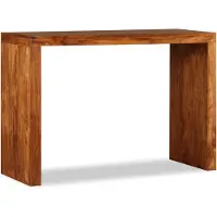 vidaXL Konsolbord, Lätt Trä, Honungsbrun, 110X40X76 Cm