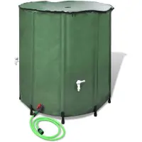 vidaXL Regntunna hopfällbar 750 L