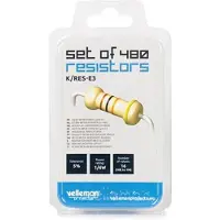 Whadda E3-Series Resistor Set - 480 st - 10E Till 1M