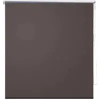 vidaXL Rullgardin brun 160 x 175 cm mörkläggande