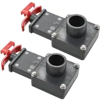 vidaXL Pool Gate Ventil 2 st 1,5"