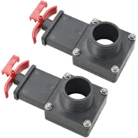vidaXL Pool Gate Ventil 2 st 1,5"