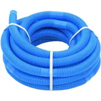 vidaXL Poolslang blå 32 mm 15,4 m