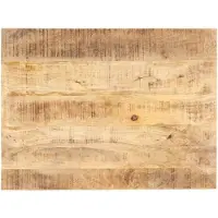 vidaXL Bordsskiva i massivt mangoträ 15-16 mm 90x70 cm