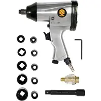 VOREL Pneumatisk slagmutterdragare 81101; 1/2''; 340 Nm