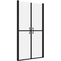 vidaXL Duschdörr frostad ESG (98-101)x190 cm