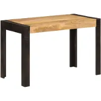 vidaXL Matbord 120x60x76 cm massivt mangoträ