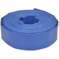 vidaXL Platt slang 50 m 1.5" PVC