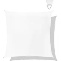 Vonroc Solsegel kvadrat – Premium – 360x360cm | Vit
