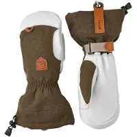 Hestra Army Leather Patrol Gauntlet, Vantar, Olive
