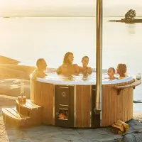 Skargards Hot Tubs Regal 220 DualBurn Pärlvit (För 8–10 personer)
