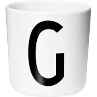 Design Letters Mugg - Ecozen - Vit m. G - - One Size - Mugg
