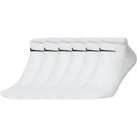 Nike 6-Pack Låga Strumpor Herr, vit