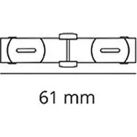 SG ARMATUREN A/S SG ARMATUR ZIP 230V RAKT STYCKE VIT