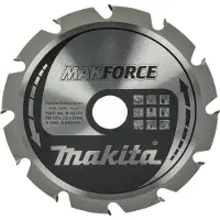 Makita MAKFORCE - Cirkelsågblad - för trä - 190 mm - 12 tänder