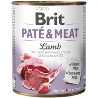 Brit Köttpaté Med Lamm För Vuxna Hundar Våtfoder 6x400g