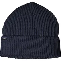 Patagonia - Mössor - Fishermans Rolled Beanie Navy Blue för Unisex - Marinblå