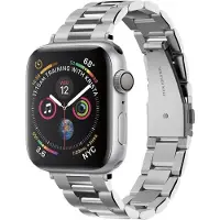 Spigen Apple Watch Series 11/10/9/8/7/6/SE 3/SE Modern Fit Armband - 40mm/41mm/42mm - Silver