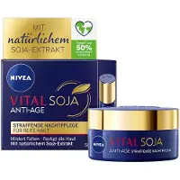 Nivea Ansiktsvård Nattvård Vital Soja Anti-Age Nattkräm