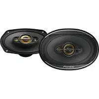 Pioneer TS-A6971F, 4-vägs, 600 W, 100 W, 4 ohm (O), 92 dB, 29 - 33000 Hz