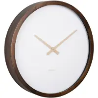 Karlsson väggklocka Ancho dark wood large 50 cm KA5928DW