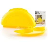 InnovaGoods Cuiseur d'Omelette - - Micro-Ondes - PP sans BPA - Accessoire Œufs Pochés - 21x12x5 cm