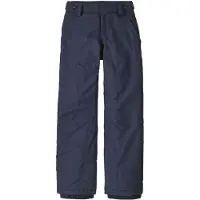Patagonia - Skidbyxor barn - K's Powder Town Pants New Navy för Unisex - Barnstorlek M - Marinblå