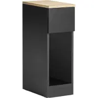 SoBuy Sidobord Förvaringsbord Soffbord Cafébord FBT111-SCH