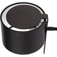 Brumberg Vägglampa 58152080, dimbar, Svart, Vardagsrum / matsal, Aluminium / grå / zink, Modern, Vägglampa, vägglampa inomhus