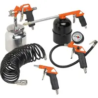 Black & Decker Black&Decker pneumatiskt set 5 delar KIT 5 pist. nedre tank