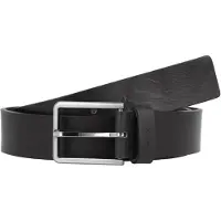 Calvin Klein Leather Belt - - Black - Men - 80 Cm