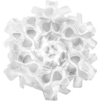 Slamp Vägglampa , Clizia Mama Non Mama, dimbara, Vit, Vardagsrum, Plast, Design