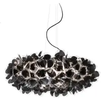 Slamp Design pendellampa Clizia Mama Non Mama, dimbar, Svart, Vardagsrum / matsal, Syntetmaterial, Design, Pendellampa