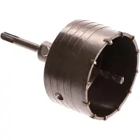 GEKO Borrkrona med skaft och centreringsborrbit G40005; SDS-plus; 100 mm